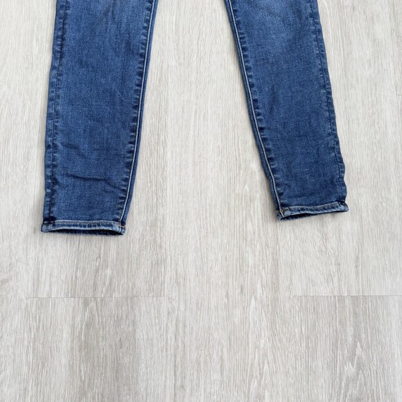 American Eagle Jeans Skinny Next Level Stretch Blue Women's Size 2 EUC - Picture 7 of 13